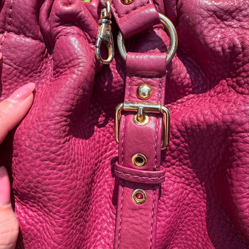 Michael Kors Berry Leather Mini Bag - Picture 10 of 16